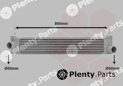 Van Wezel 17004353 — Charge Air Cooler