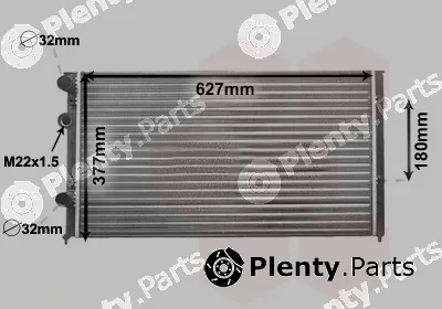 Van Wezel 58002027 — Radiator, engine cooling