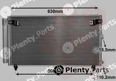 Van Wezel 53005558 — Condenser, air conditioning