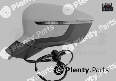 Van Wezel 4907807 — Exterior Mirror * HAGUS *