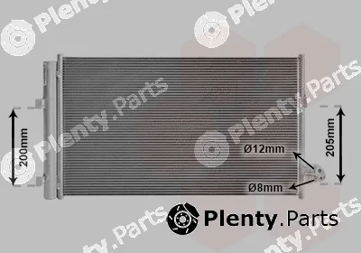 Van Wezel 06015708 — Condenser, air conditioning