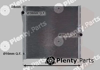 Van Wezel 06002436 — Radiator, engine cooling