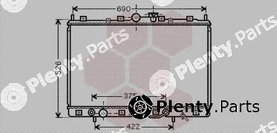 Van Wezel 32002190 — Radiator, engine cooling