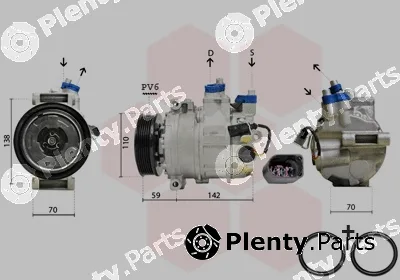 Van Wezel 0300K029 — Compressor, air conditioning *** IR PLUS ***