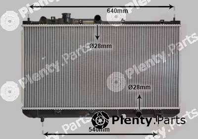 Van Wezel 27002153 — Radiator, engine cooling