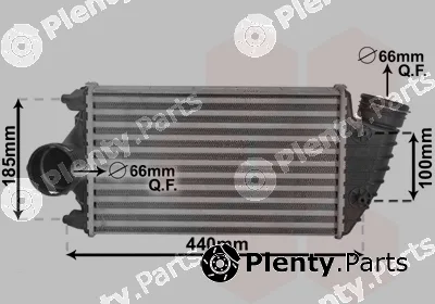 Van Wezel 74004068 — Charge Air Cooler