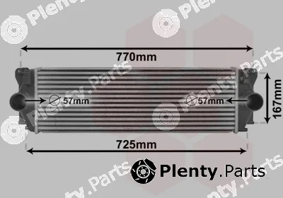 Van Wezel 30004396 — Charge Air Cooler