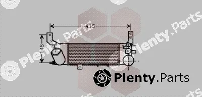 Van Wezel 27004187 — Charge Air Cooler