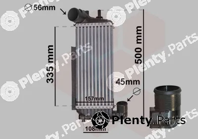 Van Wezel 18004471 — Charge Air Cooler