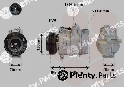 Van Wezel 0200K050 — Compressor, air conditioning