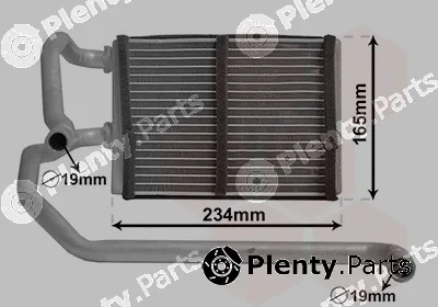 Van Wezel 13006423 — Heat Exchanger, interior heating