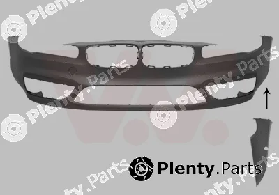 Van Wezel 0675575 — Bumper