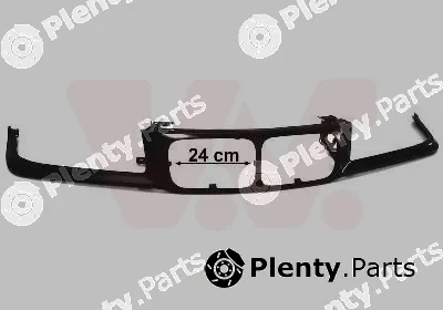 Van Wezel 0640664 — Frame, radiator grille ** Equipart **