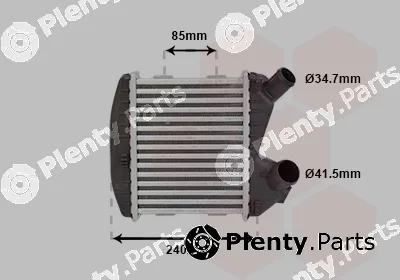 Van Wezel 29004004 — Charge Air Cooler