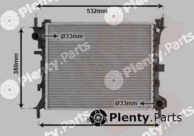 Van Wezel 18002263 — Radiator, engine cooling