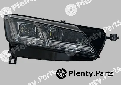 Van Wezel 0387966M — Headlight