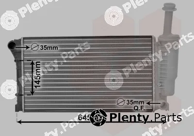 Van Wezel 17002335 — Radiator, engine cooling