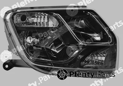 Van Wezel 1556966 — Headlight
