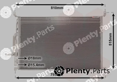 Van Wezel 03005301 — Condenser, air conditioning