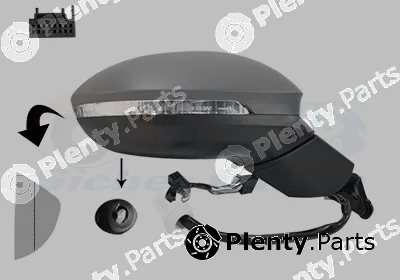 Van Wezel 5711816 — Exterior Mirror * HAGUS *