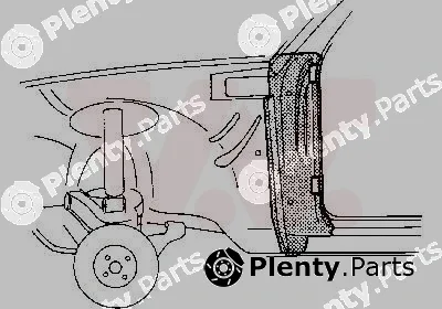 Van Wezel 3723315 — Door, body