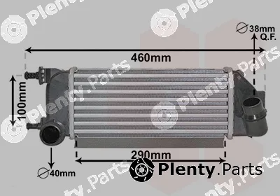 Van Wezel 17014710 — Charge Air Cooler