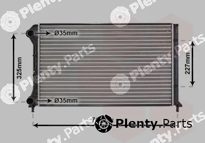 Van Wezel 17002262 — Radiator, engine cooling