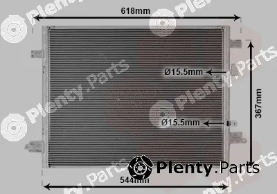 Van Wezel 43015704 — Condenser, air conditioning