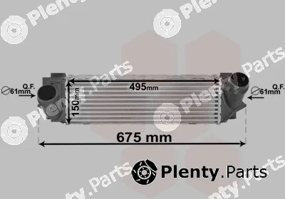 Van Wezel 06004494 — Charge Air Cooler
