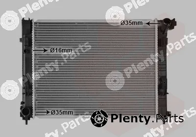 Van Wezel 43012724 — Radiator, engine cooling