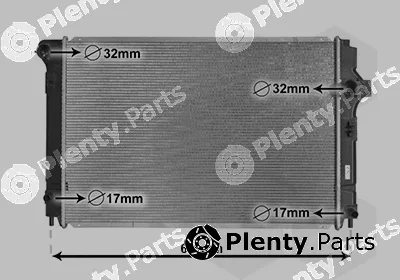 Van Wezel 53002700 — Radiator, engine cooling