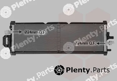 Van Wezel 69012701 — Radiator, engine cooling
