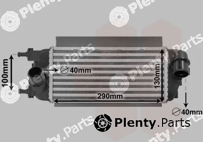 Van Wezel 17004455 — Charge Air Cooler