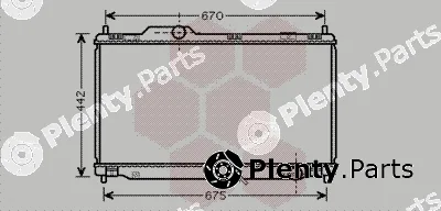 Van Wezel 53002461 — Radiator, engine cooling