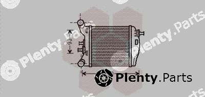 Van Wezel 17004375 — Charge Air Cooler