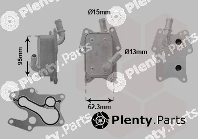 Van Wezel 30013726 — Oil Cooler, engine oil