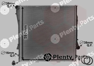 Van Wezel 06002275 — Radiator, engine cooling *** IR PLUS ***