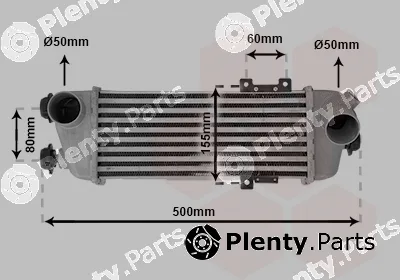 Van Wezel 82004227 — Charge Air Cooler
