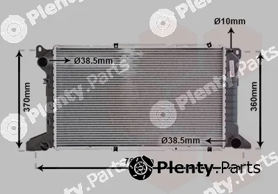 Van Wezel 18002204 — Radiator, engine cooling