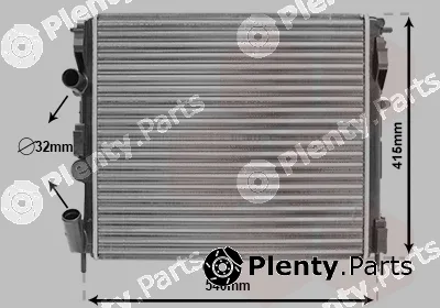 Van Wezel 43002270 — Radiator, engine cooling