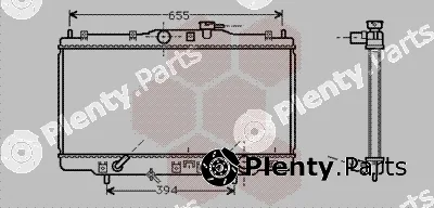 Van Wezel 25002119 — Radiator, engine cooling