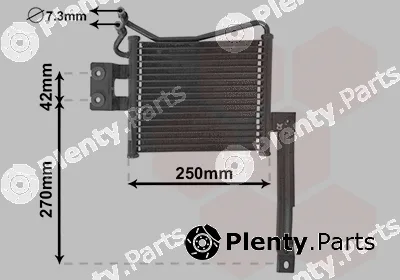 Van Wezel 82003331 — Oil Cooler, engine oil