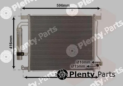 Van Wezel 13015703 — Condenser, air conditioning