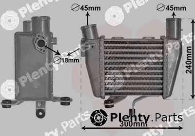 Van Wezel 82014704 — Charge Air Cooler