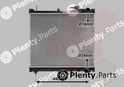 Van Wezel 52002079 — Radiator, engine cooling