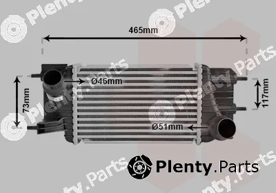 Van Wezel 13014715 — Charge Air Cooler