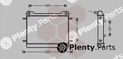 Van Wezel 30002347 — Radiator, engine cooling