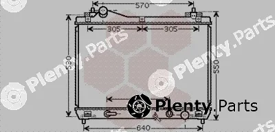 Van Wezel 52002102 — Radiator, engine cooling
