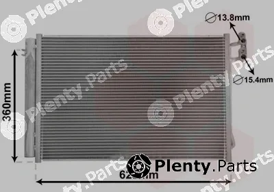 Van Wezel 06005295 — Condenser, air conditioning