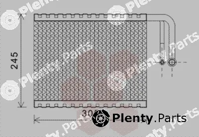 Van Wezel 0600V402 — Evaporator, air conditioning